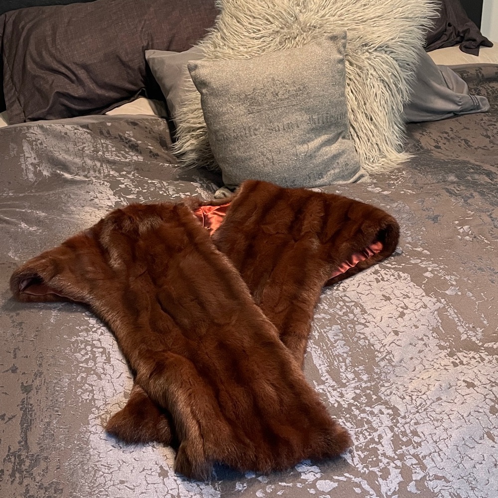 Vintage mink stole🔥 FINAL